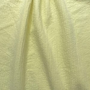 Tissu Twin Coton Jaune Citron