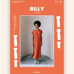 Patron robe BILLY - Notches