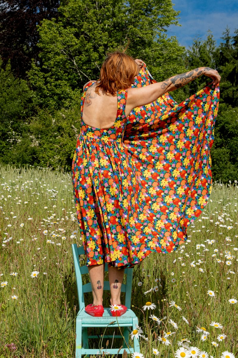 Tissu Jardin fou - Edition Henriette