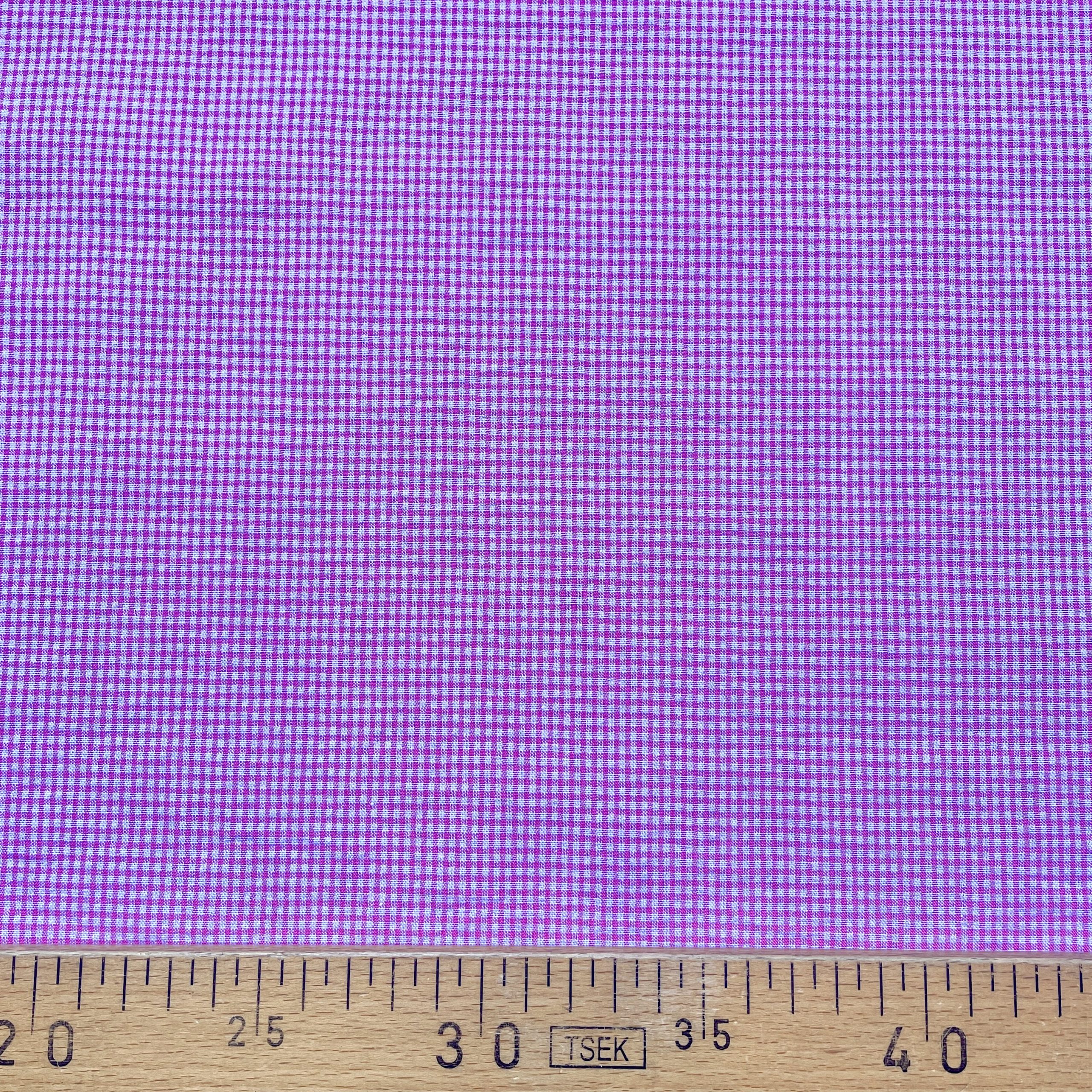 Tissu vichy Lavande mini