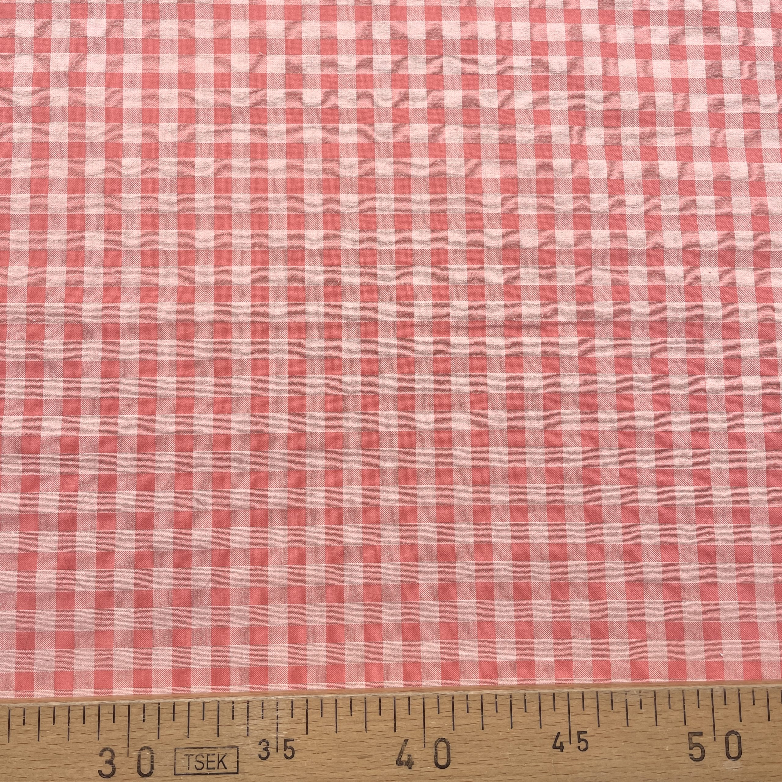 Tissu vichy corail Tissu vichy corail