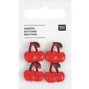 Boutons cerise