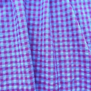 Tissu vichy Lavande