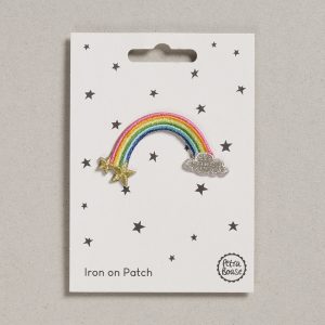 Ecusson thermocollant Arc-en-ciel