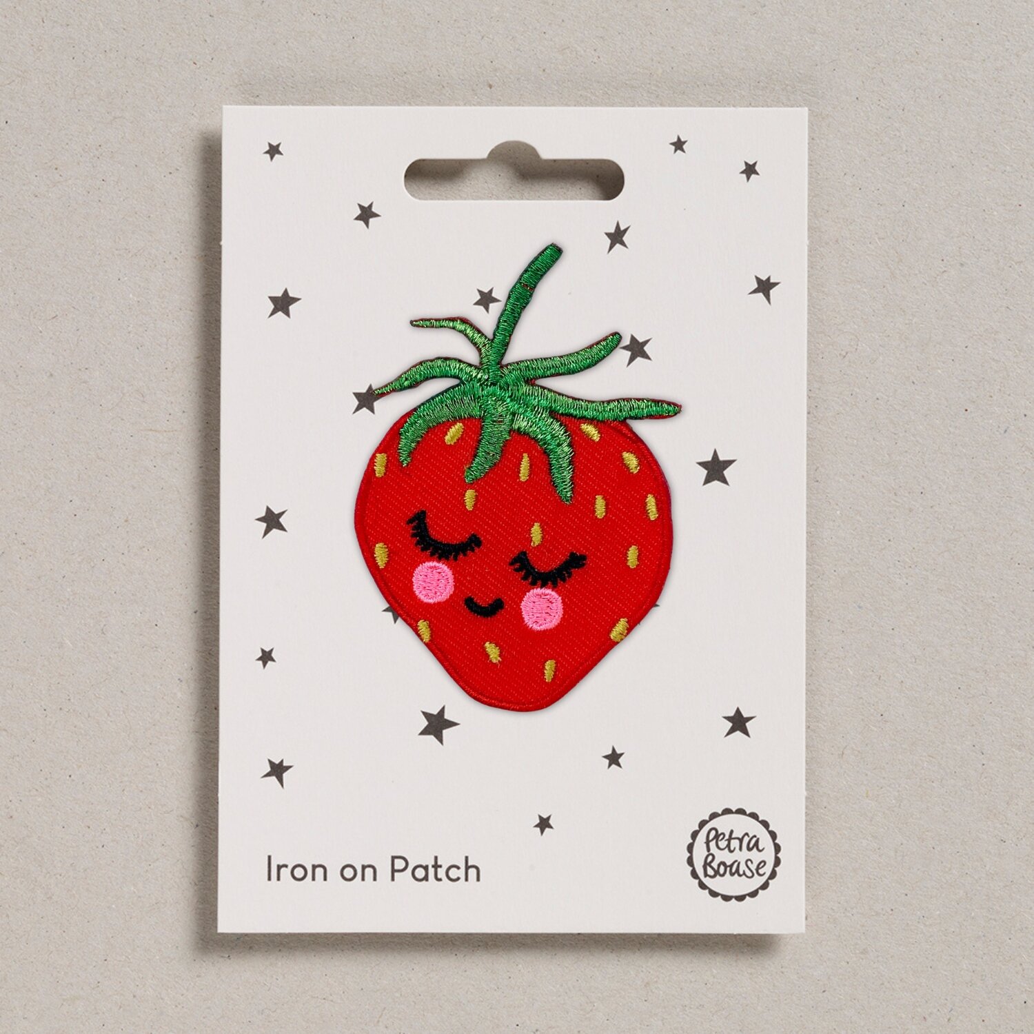 Ecusson thermocollant Fraise