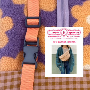 Kit banane sherpa flower violet